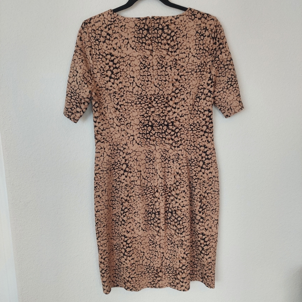 Land's End Animal Print Dress Size 10‎ Petite - Picture 5 of 8